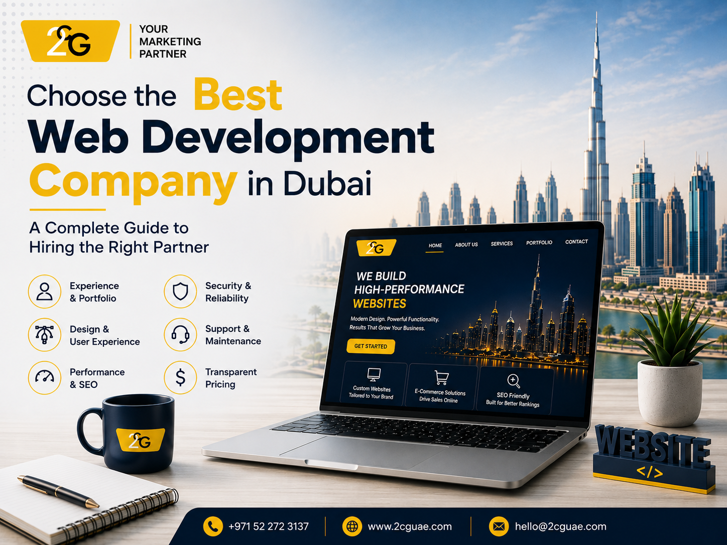 How to choose the best web development company in Dubai checklist